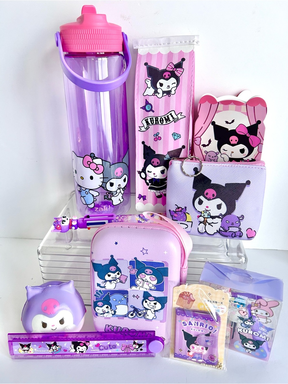 💜(KUR341) Kuromi Adorable 10-Piece Fun Bundle! - Picture 11 of 11